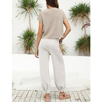 Ugerlov Women's Cozy Knit Two Piece Sweater Set