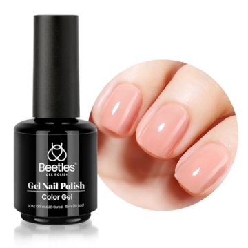 Beetles Gel Polish 1 Pcs 15ml, Nude Pink Gel Polish Neutral Gel Nail Polish, Cashmere Nude Soak Off ...
