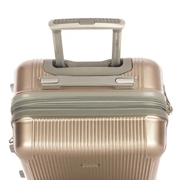 Gabbiano Genova 3-piece Hardside Spinner Set in Champagne