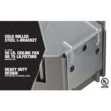 Southwire MSBFAN Smart Fixture Box for Easy Installations