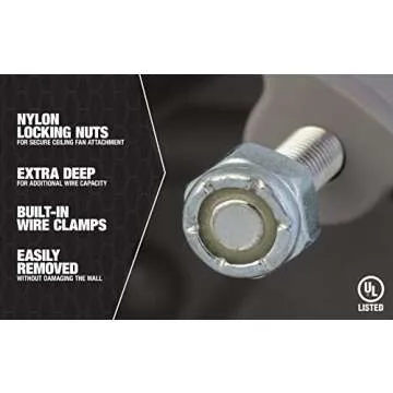 Southwire MSBFAN Smart Fixture Box for Easy Installations