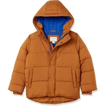 Boys & Toddlers Heavy-Weight Puffer Jacket - Amazon