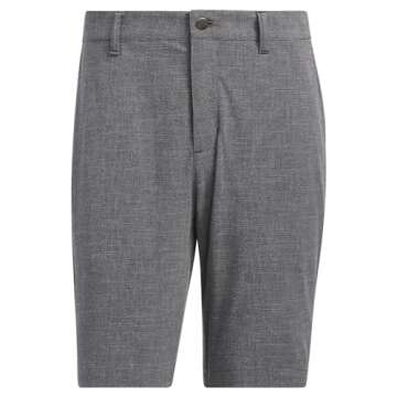 adidas Men's Crosshatch Golf Shorts for Comfort and Style