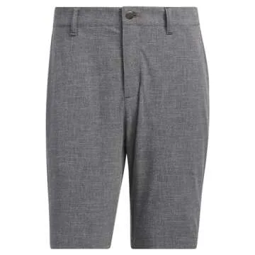 adidas Men's Crosshatch Golf Shorts for Comfort and Style