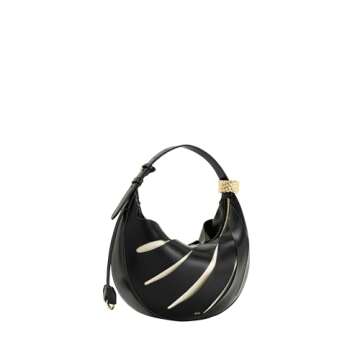Stylish JW PEI Women's Jana Hollow Out Bag - Vegan Leather Black