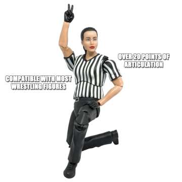 Ultimate Female Referee for WWE & AEW Action Figures