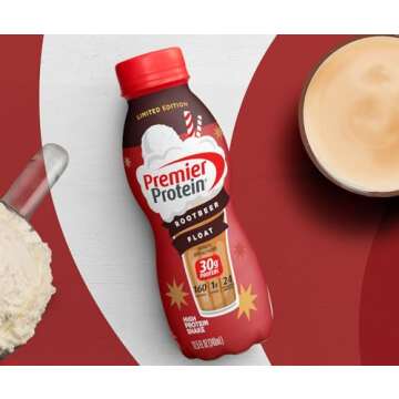 Premier Protein Shake Root Beer Float 30g Protein Low Sugar