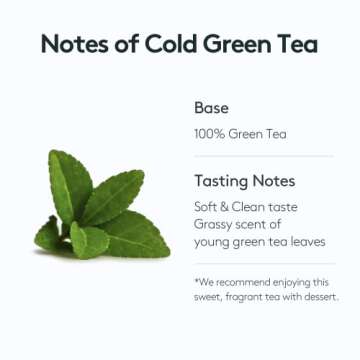 OSULLOC Cold Green Tea Stick-Type Refreshing Organic Beverage