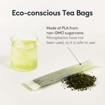 OSULLOC Cold Green Tea Stick-Type Refreshing Organic Beverage