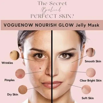 Hydrating Jelly Face Masks Set with Jade Roller