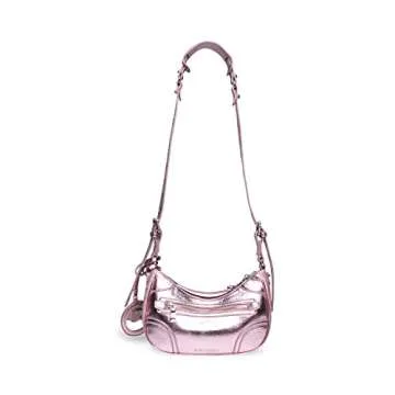 Steve Madden Glow-R Rhinestone Crossbody Bag in Pink