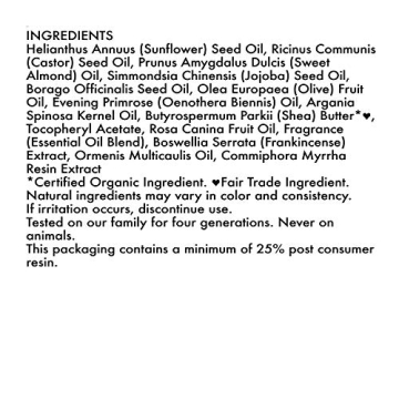 Organic Shea Butter Baby Oil Rub for Soft, Protected Skin