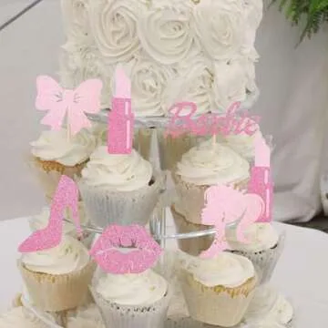 Rsstarxi Princess Cupcake Toppers for All Celebrations