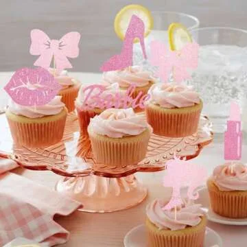 Rsstarxi Princess Cupcake Toppers for All Celebrations