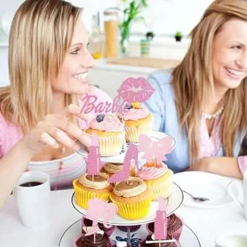 Rsstarxi Princess Cupcake Toppers for All Celebrations