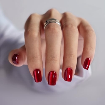 BTArtbox Valentine Cat Eye Nails for Glam Full Coverage