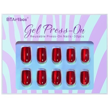 BTArtbox Valentine Cat Eye Nails for Glam Full Coverage