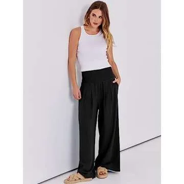 ANRABESS Palazzo Pants for Stylish Summer Comfort