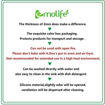 2MM Thick Silicone Kitchen Mats - Durable & Versatile