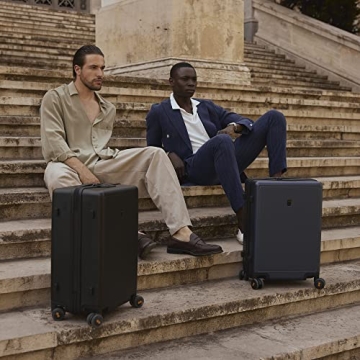 LEVEL8 Elegance Checked Luggage - 24 Inch Hardshell