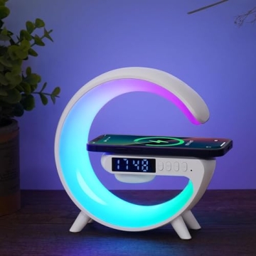 Wireless Speaker Charger & Atmosphere Light - 2024