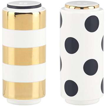Kate Spade Fairmount Park Salt & Pepper Shakers - Elegant Design