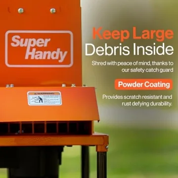 SuperHandy Leaf Mulcher Electric Shredder 11" Blades