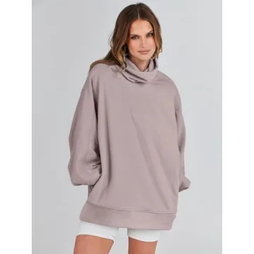 Comfy ANRABESS Women's Oversized Sweatshirts for Fall