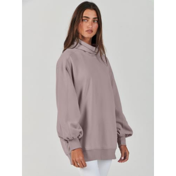 Comfy ANRABESS Women's Oversized Sweatshirts for Fall