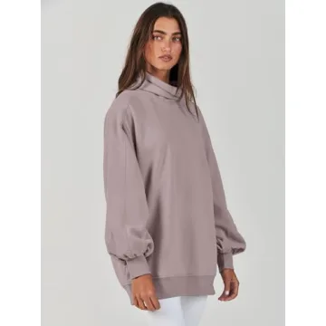 Comfy ANRABESS Women's Oversized Sweatshirts for Fall