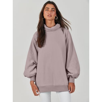 Comfy ANRABESS Women's Oversized Sweatshirts for Fall