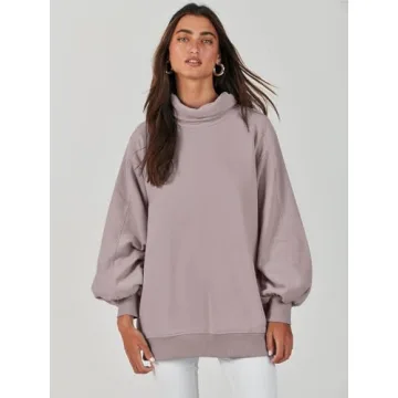 Comfy ANRABESS Women's Oversized Sweatshirts for Fall