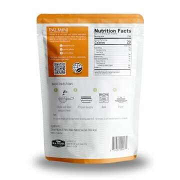 Palmini Lasagna Noodles | Low-Carb Hearts of Palm Pasta Perfect for Keto & Vegan Diets