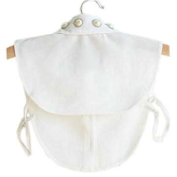 Joyci Stylish Pearl Fake Collar for Fashion Enthusiasts