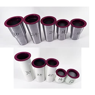 Tumbler Shields for Epoxy Resin Paint - No Mess Cup Protectors