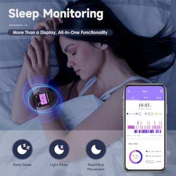 TRAUSI Smart Watches - 1.83" HD Display, 120 Sports Modes