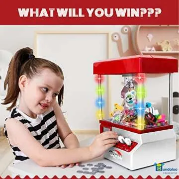 Bundaloo Claw Machine - Mini Arcade Game for Kids