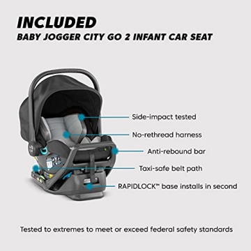 Baby Jogger City Mini GT2 All-Terrain Stroller Travel System