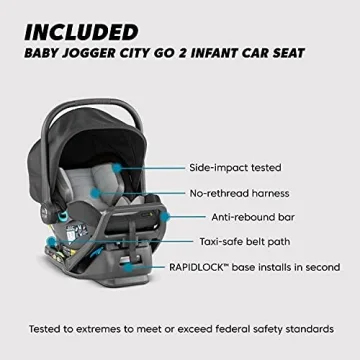 Baby Jogger City Mini GT2 All-Terrain Stroller Travel System