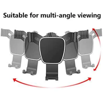 LUNQIN Car Phone Holder for Volvo XC40 2019 2020 2021 2022 2023 2024 2025 SUV Auto Accessories Navigation Bracket Interior Decoration Mobile Cell Phone Mount case