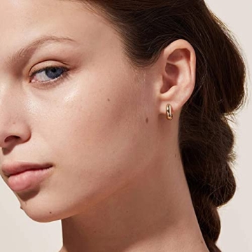Shop AllenCOCO Small Hoop Earrings - 14k Gold Filled Jewelry