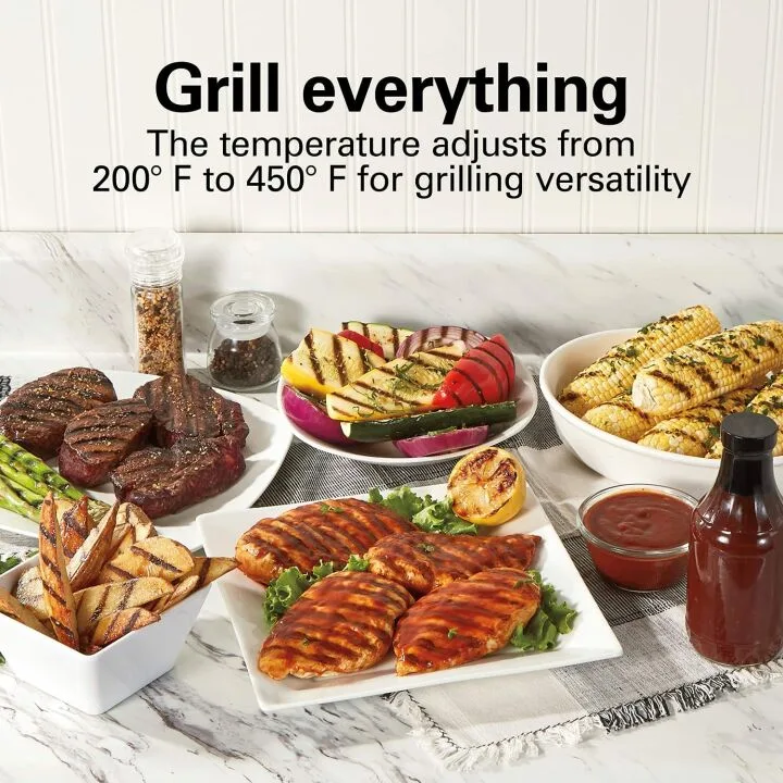 Hamilton Beach Indoor Searing Grill with Nonstick Grate