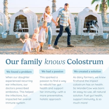 WonderCow Colostrum Powder for Immune and Gut Health