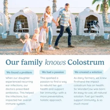 WonderCow Colostrum Powder for Immune and Gut Health