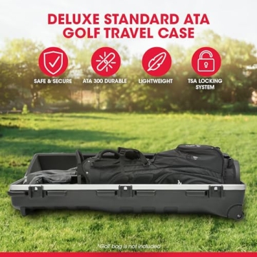 SKB Deluxe Golf Travel Case for Secure Airline Transport