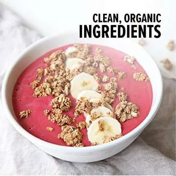 One Degree Organic Foods Gluten Free Granola Variety Pack - Cinnamon Flax, Vanilla Chia, Quinoa Cacao, and Honey Hemp - USDA Organic (4 Pack)