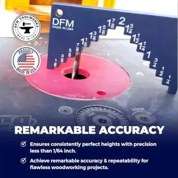 Precision Woodworking Tool – DFM Saw Height Gauge