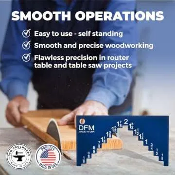 Precision Woodworking Tool – DFM Saw Height Gauge