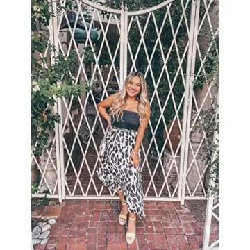 Chic Leopard Wrap Skirt for Women - Summer Fashion