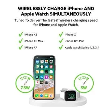 Belkin Boost Up Wireless Charging Dock for iPhone & Apple Watch